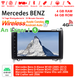 Android Autoradio für Mercedes Benz A-Klasse W169, B-Klasse W245 und Vito 2005-2012 mit Wireless CarPlay, Android Auto & DAB+