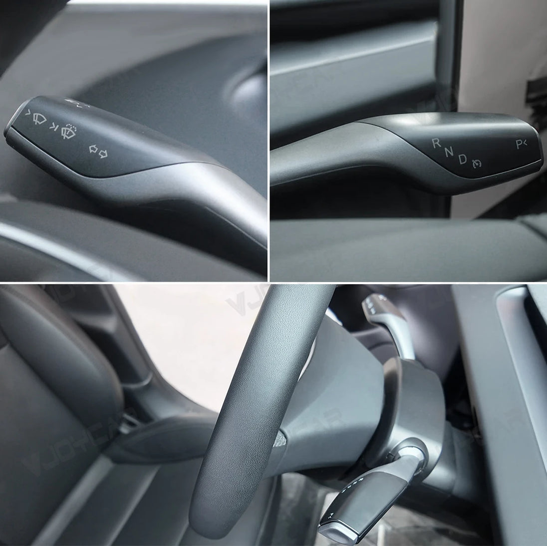 VJOYCAR Gen3-Schalthebel für Tesla Model 3, Highland-Drehstiele, Schalthebel, OEM-Stil, APP, individuelle Funktion