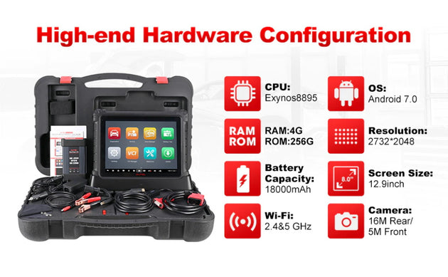Autel Maxisys Ultra Lite OBD2 Diagnosegerät für Fahrzeugsysteme