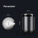 Baseus Tragbare Auto Aschenbecher LED Licht Zigarette Rauch Asche Halter Flammschutzmittel Hohe Qualität Asche tablett Auto Zubehör