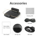 HD C1 OBD2 HUD Auto Head-Up-Display mit GPS, Digitale Geschwindigkeitsanzeige, KMH/MPH, RPM & Übergeschwindigkeitsalarm, Plug & Play