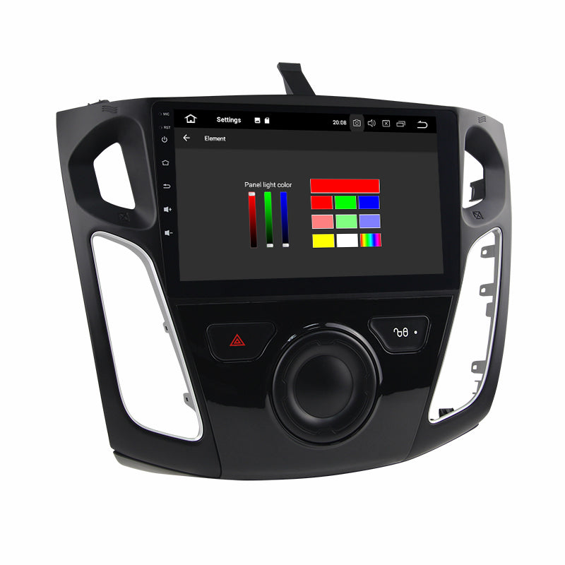 9 Zoll Android Autoradio für Ford Focus 2012-2015 mit Wireless CarPlay & Android Auto