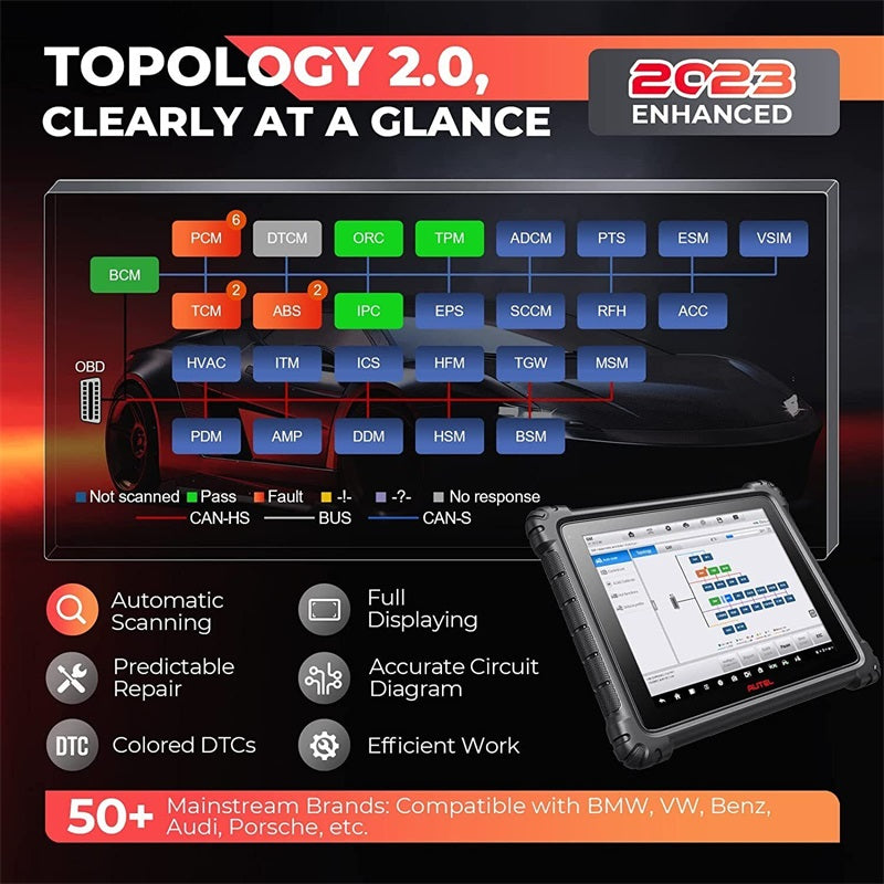 Autel MaxiSys Ultra OBD2 Diagnosegerät für Fahrzeugsysteme