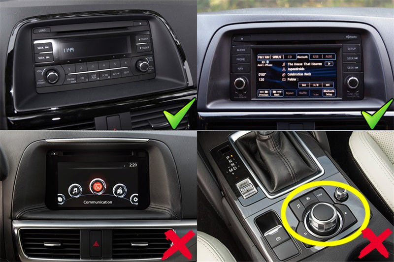 Android Autoradio für Mazda CX-5 2012-2015 mit Wireless CarPlay & Android Auto