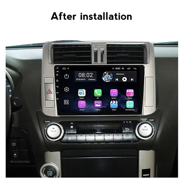 Android Autoradio für Toyota Land Cruiser 2010-2013 mit Wireless CarPlay & Android Auto