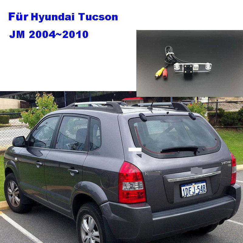 HD CCD Nachtsicht Rückfahrkamera für Hyundai Tucson JM 2004-2010