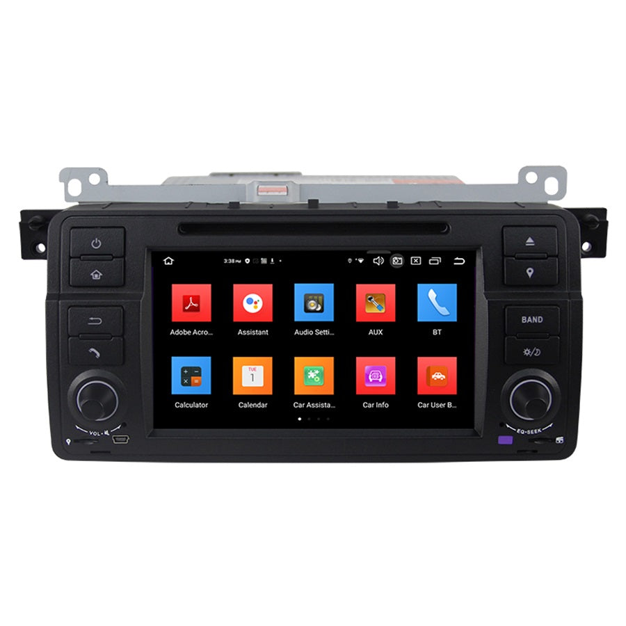 Android Autoradio für BMW 3er E46 und M3 E46 1998-2006 mit Wireless CarPlay, Android Auto & DAB+