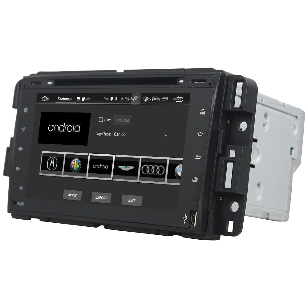 Android Autoradio für GMC Sierra Yukon Savana Denali / Buick Enclave / diverse Chevrolet mit Wireless CarPlay & Android Auto