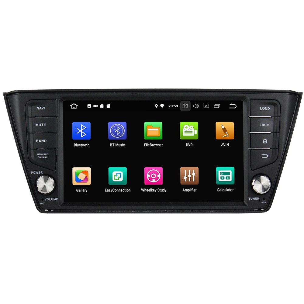 Android Autoradio für Skoda Fabia 2015-2017 mit Wireless CarPlay & Android Auto
