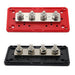 300A Bus Bar Box - Hochleistungs Modul Design Verteilerblock mit 4 x M8 Anschlussbolzen 300 Amp Sammelschienen