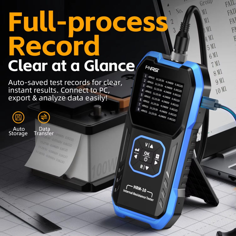 Fnirsi HRM-10 automotive tester, 18650 hohe präzision, ac lithium blei säure batterie spannung interne...