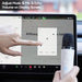 Q1-Tesla-Mikrofon, KaraokeMic, kabelloses Handmikrofon mit 4 Joy-Effekten, wiederaufladbares Mikrofon mit Typ-C-Empfänger und USB-Konverter