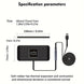 15W kabelloses Qi-Autoladegerät mit USB, kompatibel mit iPhone 16/15/14/13/12/11, Samsung und allen Qi-fähigen Geräten