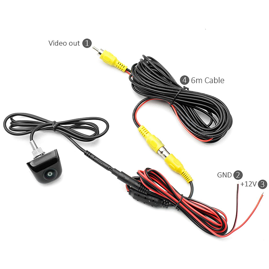170° Rückfahrkamera universell – CMD Sensor, Nachtsicht