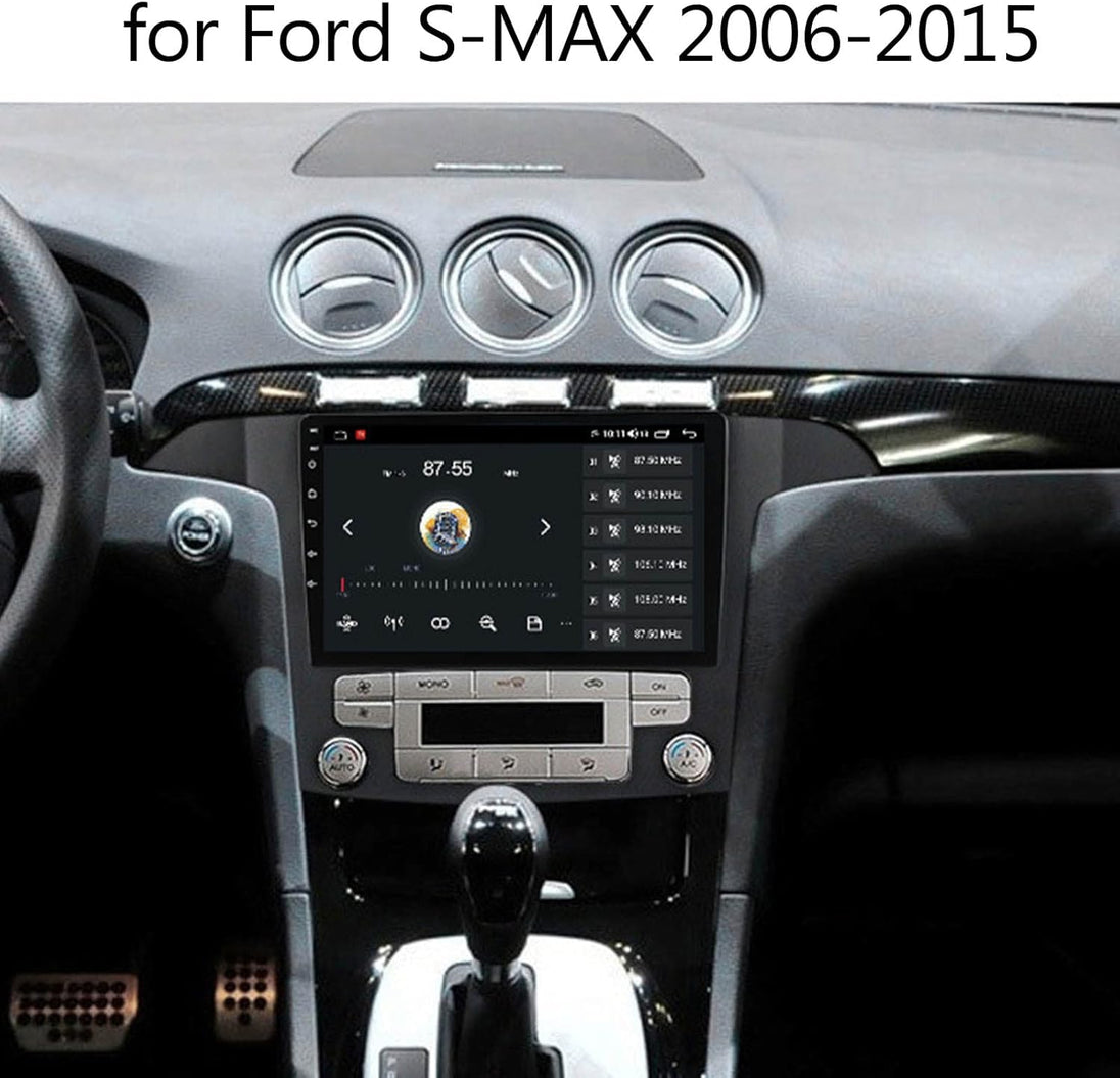 Android Autoradio für Ford S-Max 2006-2015 mit Wireless CarPlay & Android Auto