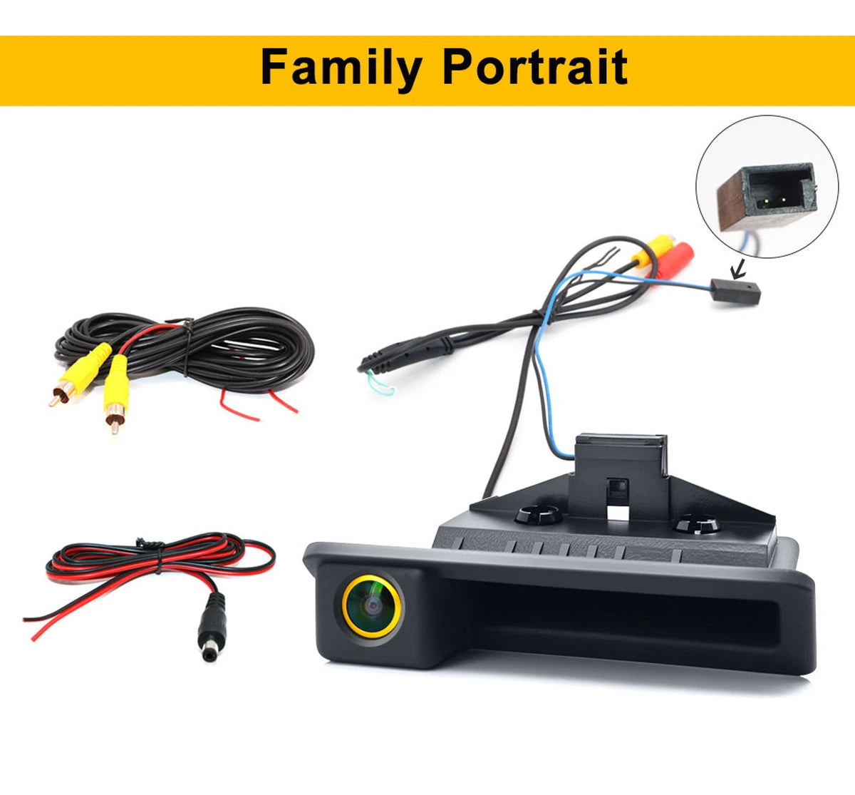 AHD 1080P Kofferraumgriff Rückfahrkamera für BMW E60 E39 E90 E82 E61 X1 E84 X5 E70 E92 E91 E88 E93 X6 3er 5er