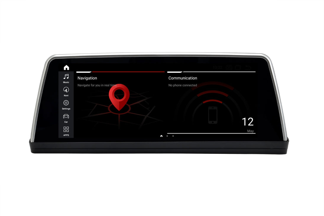 Android Autoradio für BMW 5er E60 2005-2010 mit Wireless CarPlay, Android Auto & DAB+