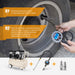 Digitaler Reifendruckmesser Reifenfüller 255 PSI Reifendruckmesser Digitaler Reifendruckprüfer für Auto...