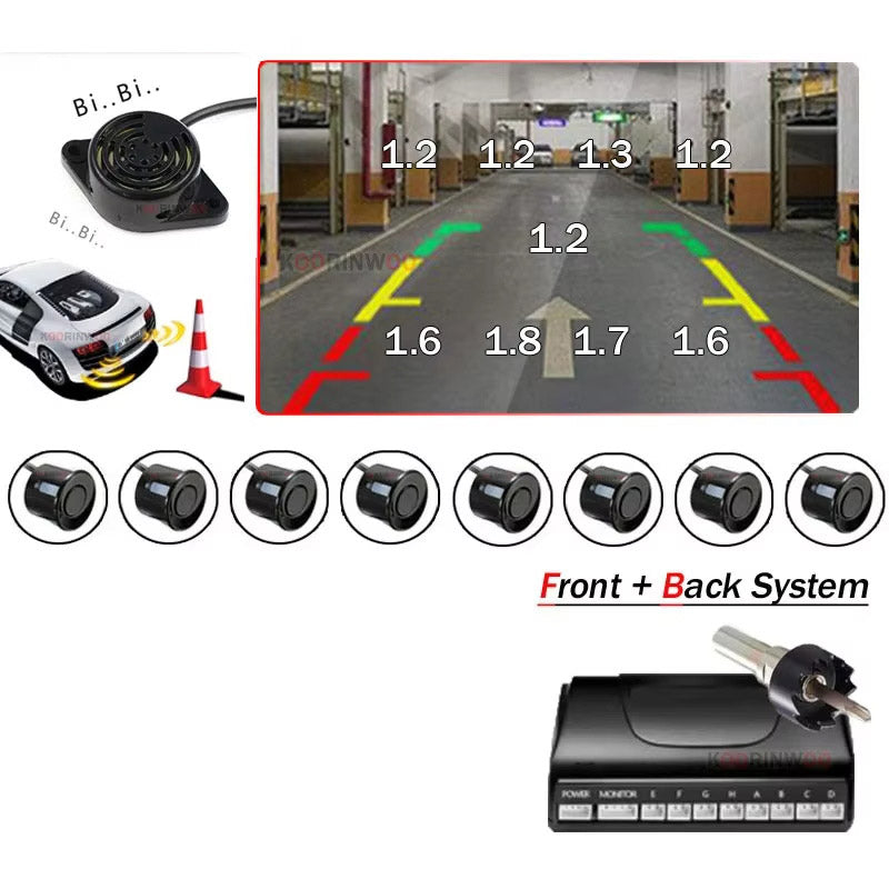 Smart Partronics Parkassistent mit Sensoren
