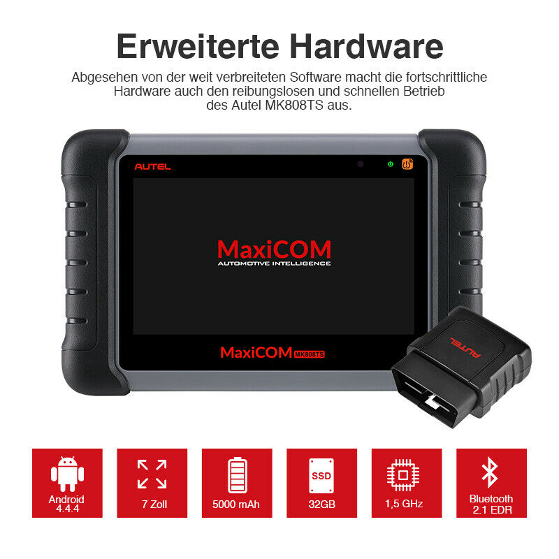 Autel MK808TS TPMS Diagnose- und Programmiergerät