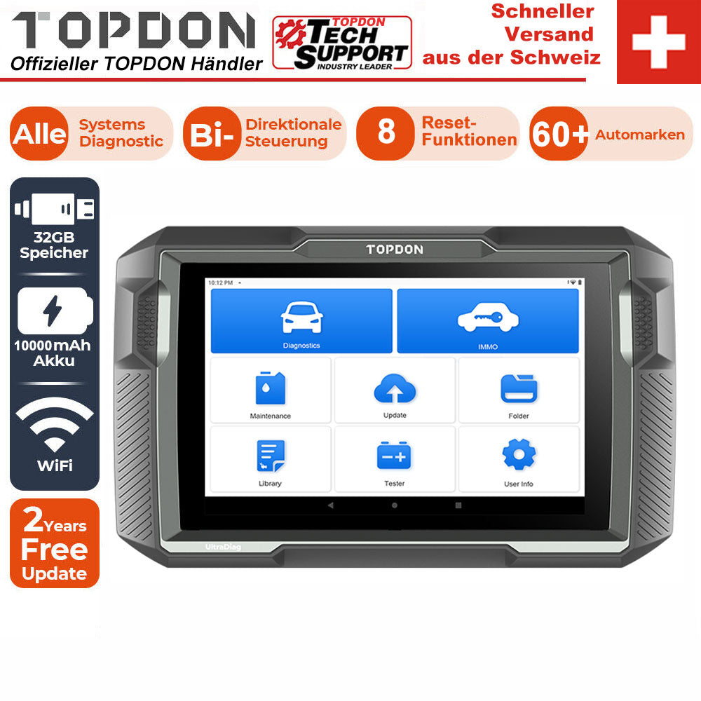 TOPDON UltraDiag IMMO- und Schlüsselprogrammiergerät