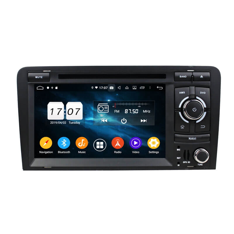 Android Autoradio für Audi A3 / S3 / RS3 (2003-2011) mit Wireless CarPlay & Android Auto