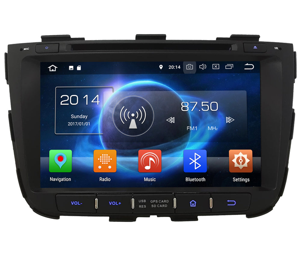Android Autoradio für Kia Sorento 2013–2014 mit Wireless CarPlay & Android Auto