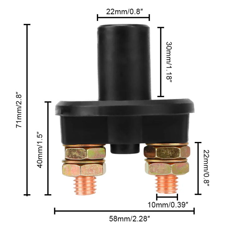 Batterie Trennschalter 12V / 24V