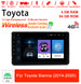 Android Autoradio für Toyota Sienna 2014-2020 mit Wireless CarPlay & Android Auto