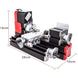DIY Werkzeug Big Power Mini Metall Rotierenden Drehmaschine, 20W 20000rev/min Motor, ein Satz Miniatur Metall...