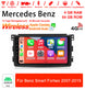 Android Autoradio für Mercedes Benz Smart 2007-2015 mit Wireless CarPlay, Android Auto & DAB+