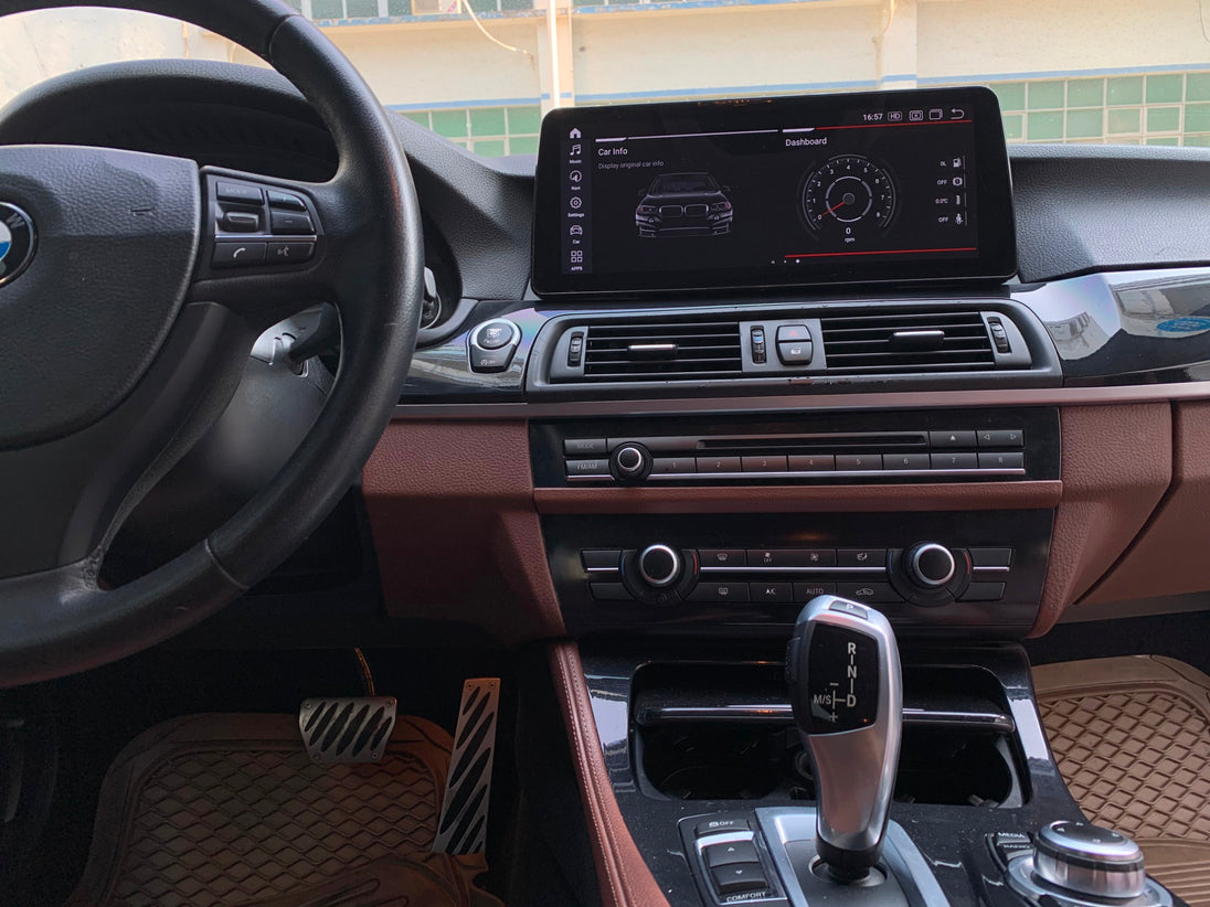 Android Autoradio für BMW 5er F10/F18 2011-2012 mit Wireless CarPlay, Android Auto & DAB+