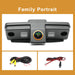 AHD 1080P Rückfahrkamera für Subaru Forester 2003-2013, Impreza, WRX, Outback