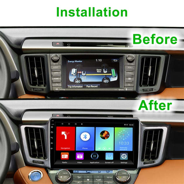 Android Autoradio für Toyota RAV4 2013-2018 mit Wireless CarPlay & Android Auto
