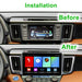 Android Autoradio für Toyota RAV4 2013-2018 mit Wireless CarPlay & Android Auto