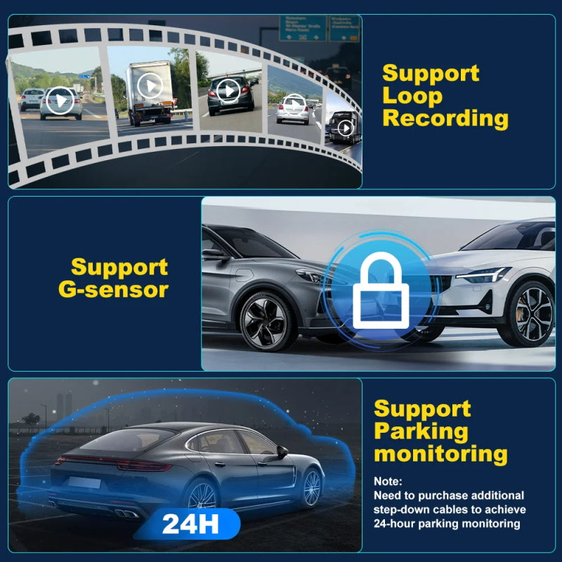 Bepocam zd03 uhd 4k Mini-Dashcam für WLAN-Auto-DVR 150°-Dashkamera für Autos 2160p-Videorecorder Mit TF-Karte 128 GB