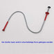 Flexibler Krallengreifer mit Magnetstab /71cm, 2-in-1 Biegsam Magnetheber, 4-Finger Greifer, Scharf Halten