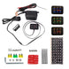 12V-24V LED 6 Gang Schalttafel 600W-1200W Schaltung Steuerrelais System Box Slim Touch Bedienfeld für Boot Jeep UTV Caravan