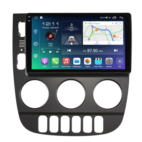 Android Autoradio für Mercedes Benz ML W163 2001-2005 mit Wireless CarPlay, Android Auto & DAB+