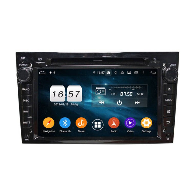 Android Autoradio für Opel Astra, Antara, Corsa, Vectra, Zafira, Meriva mit Wireless CarPlay & Android Auto