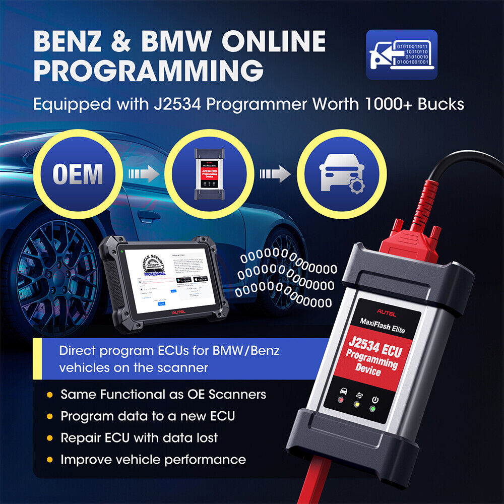 Autel MK908PII OBD2 Diagnosegerät für Fahrzeugsysteme