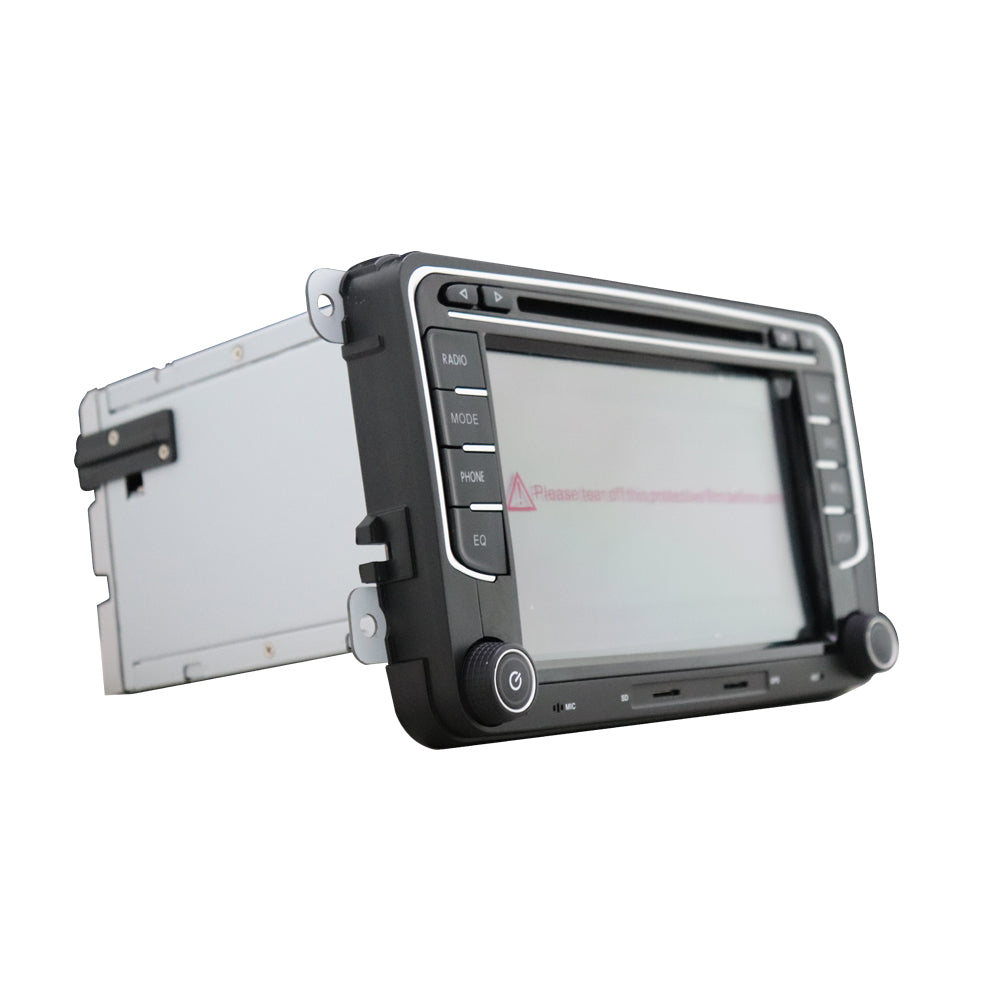 Android Autoradio für VW Golf, Passat, Touran, Tiguan, Polo, Sharan, Caddy, Multivan, Skoda Octavia, Fabia, Roomster, Yeti, SEAT Leon, Toledo, Altea (2003-2013) mit Wireless CarPlay & Android Auto