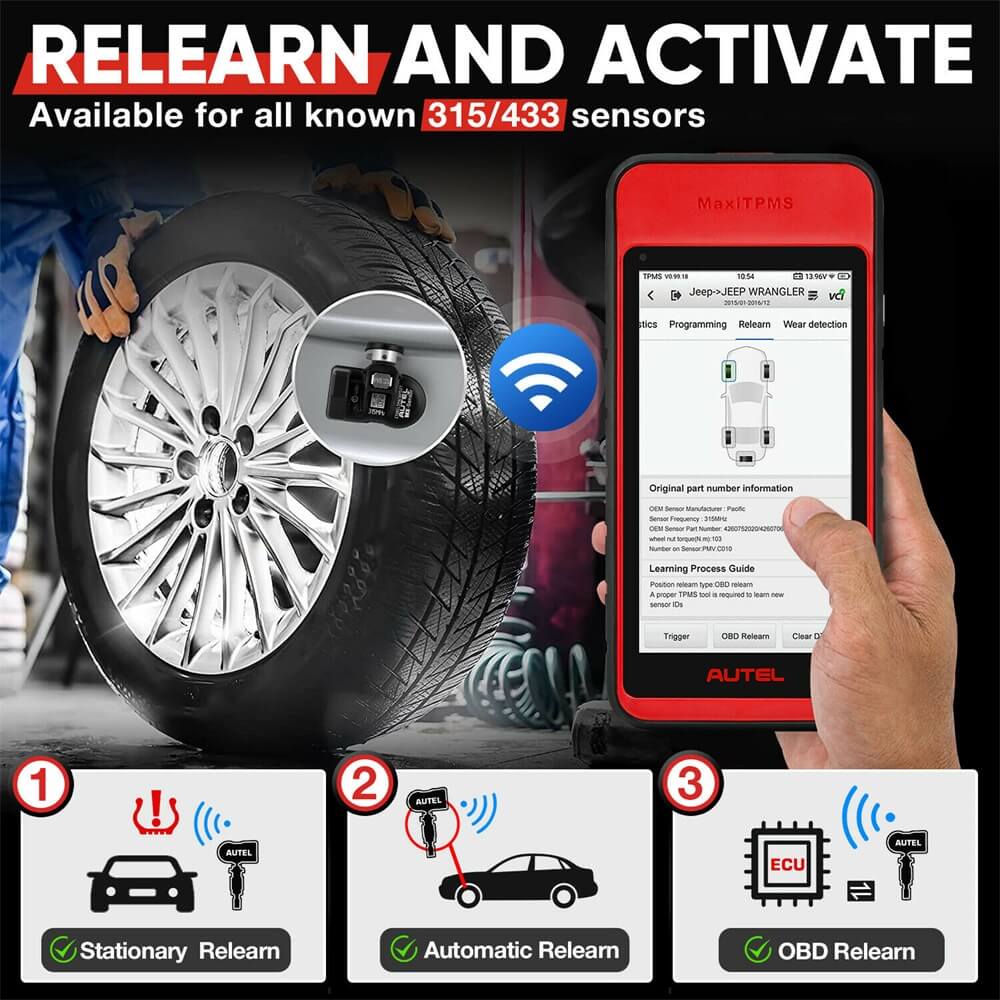 Autel ITS600ITS600E TPMS Diagnose- und Programmiergerät