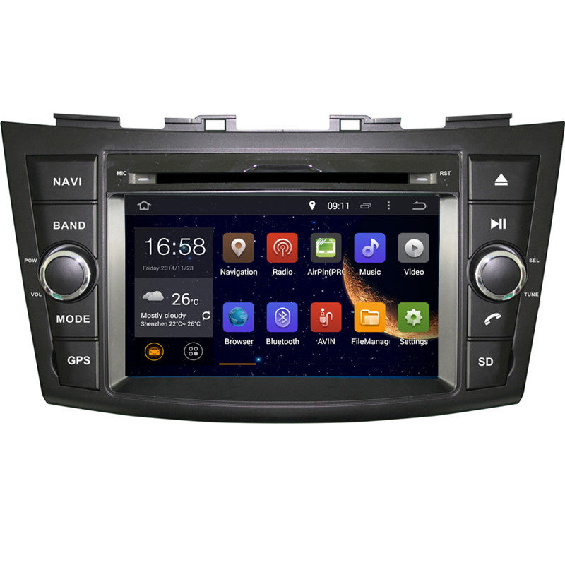 Android Autoradio für Suzuki Swift 2011-2012 mit Wireless CarPlay & Android Auto
