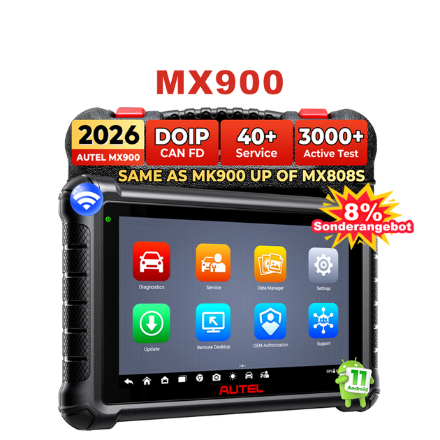 Autel MX900 OBD2 Diagnosegerät für Fahrzeugsysteme