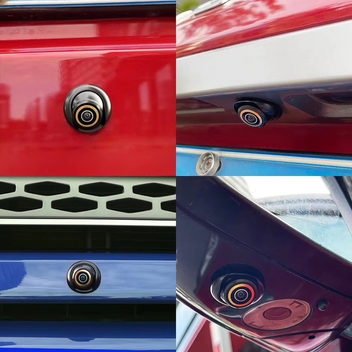 AHD 1080P Universelle Rückfahrkamera mit 170° Weitwinkel und Nachtsicht