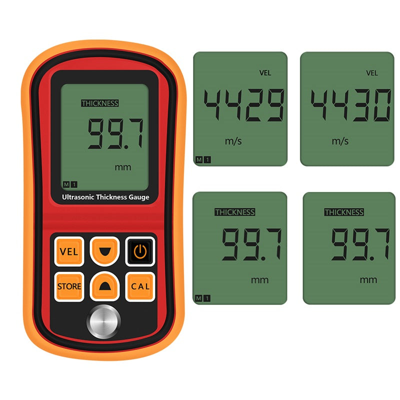 1.2-220mm Dicke Tester Ultraschall Dicke Gauge Stahl Dicke Autolack Test Messgeräte