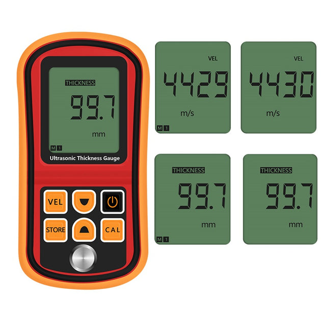 1.2-220mm Dicke Tester Ultraschall Dicke Gauge Stahl Dicke Autolack Test Messgeräte