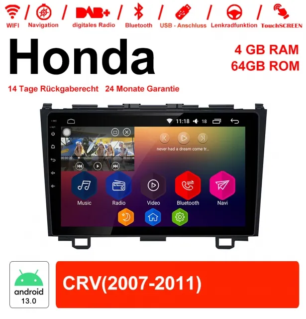 Android Autoradio für Honda CR-V 2007-2011