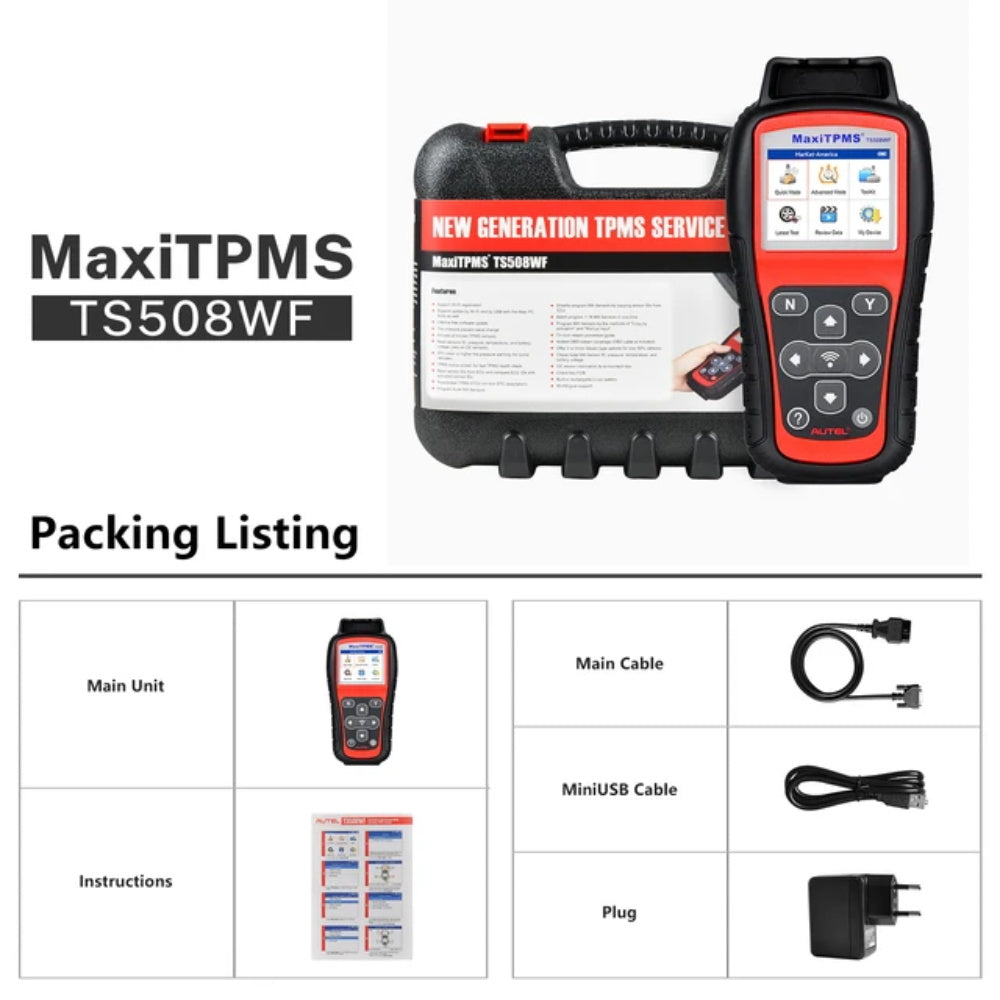 Autel TS508WF TPMS Diagnose- und Programmiergerät